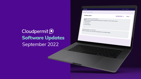 Cloudpermit Software Updates September 2022